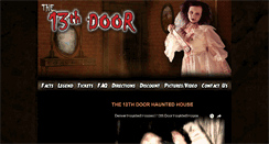 Desktop Screenshot of 13door.com